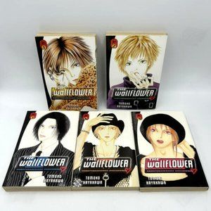 The Wallflower Manga Graphic Novel Lot of 5 Books 1 2 3 6 9 English